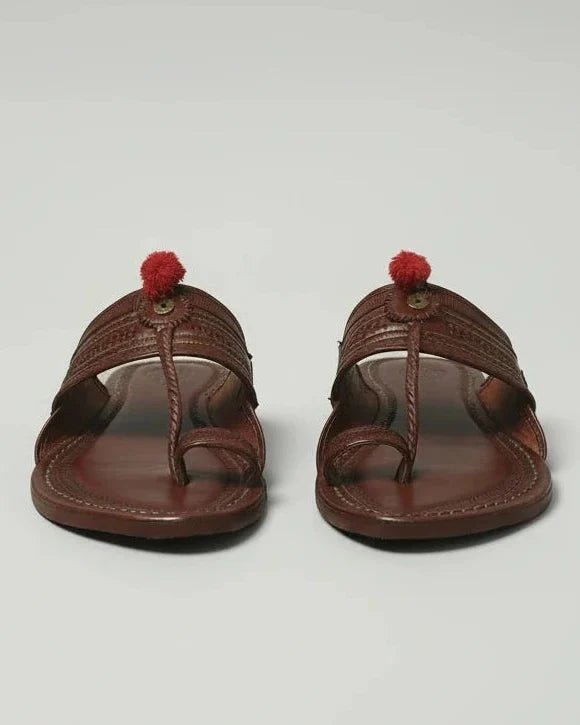 The Royal Women + Royal Kolhapuri Chappal Men