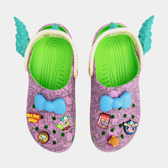 The Simpsons Krusty Classic Clog Mens Sandals (Pink/Blue)