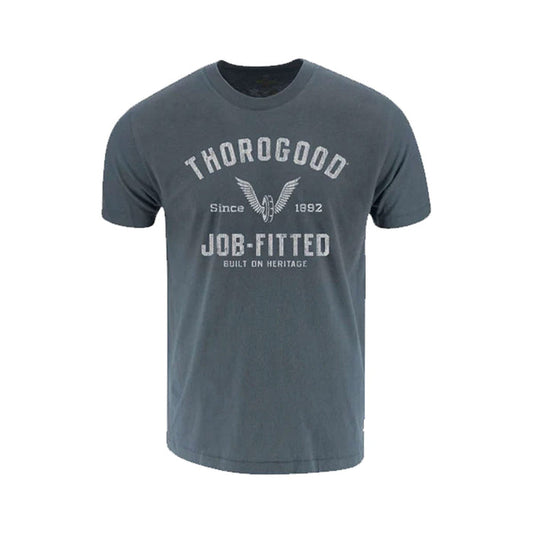Thorogood Men's Favorite Work Graphic Short Sleeve T-Shirt T-Shirts Thorogood Vintage Slate 2XL Reg