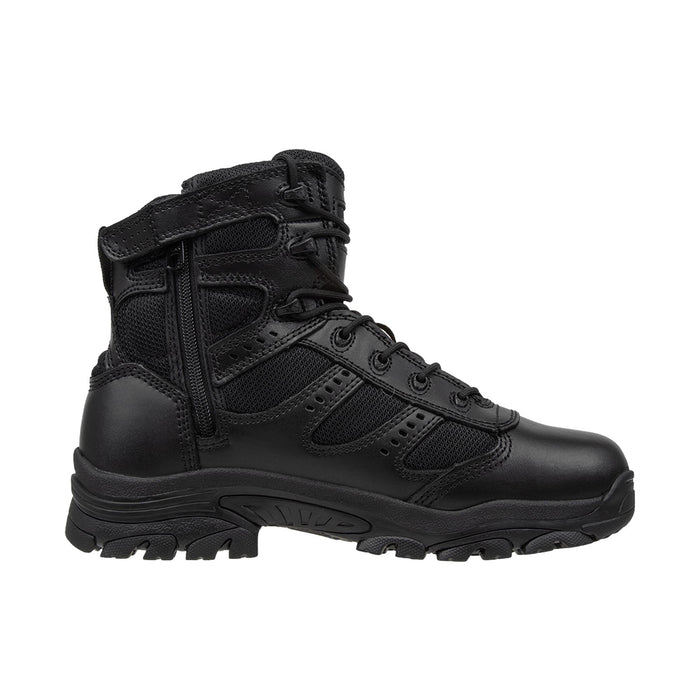 Thorogood Men's The Deuce Series Waterproof 6" Tactical Side Zip Soft Toe Work Boot Work Boots Thorogood Black 10 M