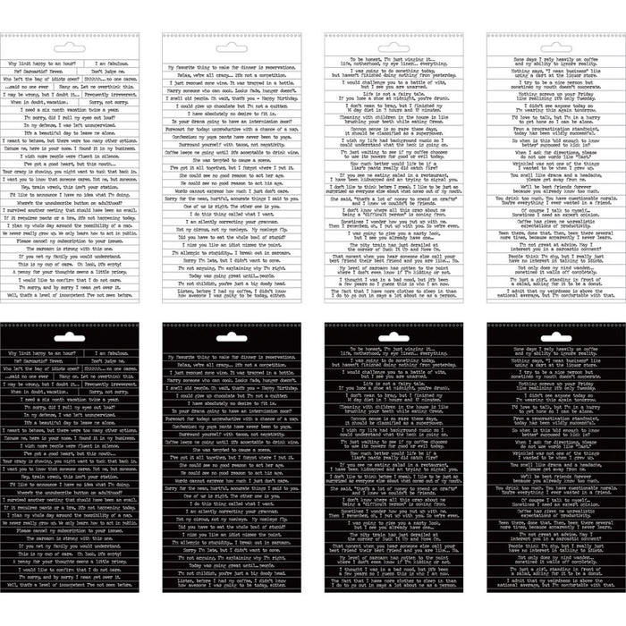 Tim Holtz Small Talk Wordstrip Stickers - Snarky