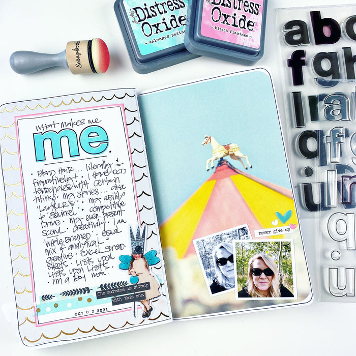 Tim Holtz Small Talk Wordstrip Stickers - Snarky