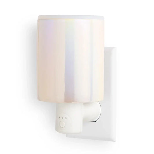 timer outlet wax warmer for wax melts - opalescent