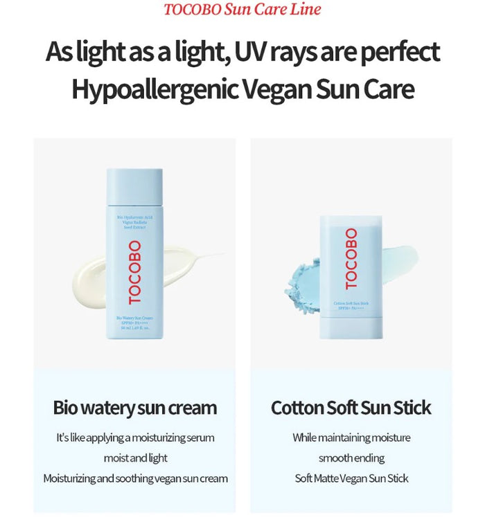 Tocobo Bio Hyaluronic Acid Wattery Sun Cream SPF50+ PA++++ 1.69 oz / 50ml