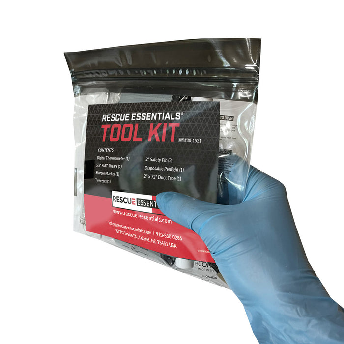 Rescue Essentials Tool Kit, in hand