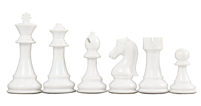 Traditional black & white finish pieces & Leather board | x large