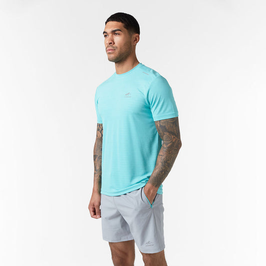Men's  Aqua Grey Training Twinset  Closure London Front View