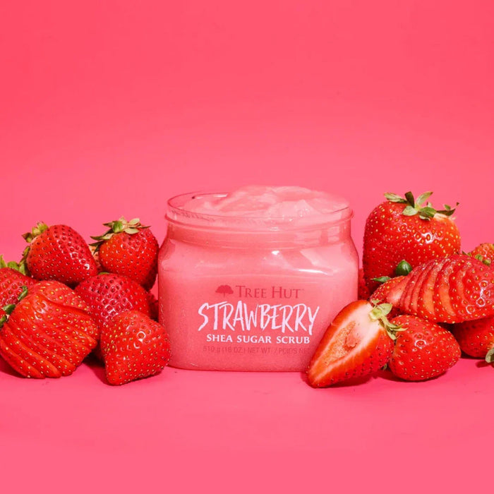 Tree HutTree Hut Shea Sugar Body Scrub Strawberry 510gMood Arabia