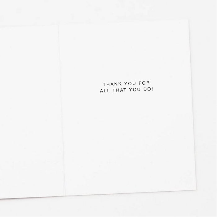Truly Epic Teacher Thank You Card