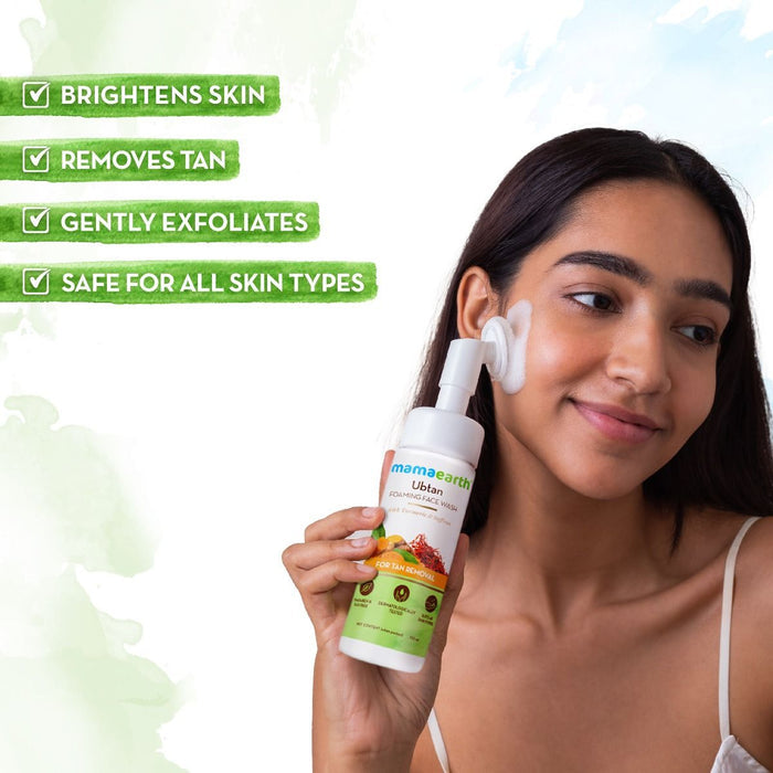 Ubtan Foaming Face Wash benefits