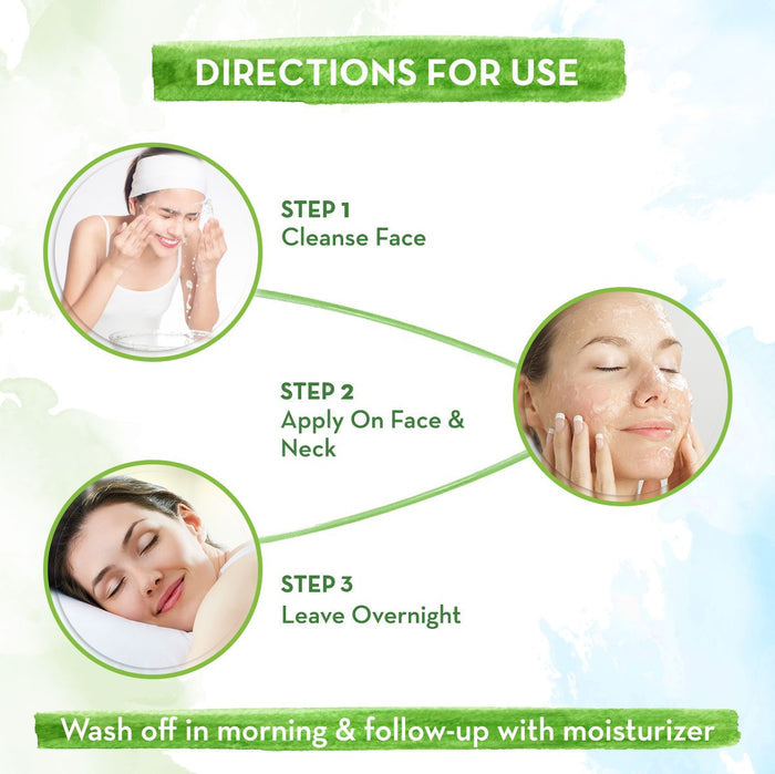 How To Use Ubtan Night Face Mask
