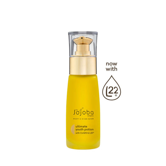 The Jojoba Company Ultimate Youth Potion + L22 Nudie Glow Australia