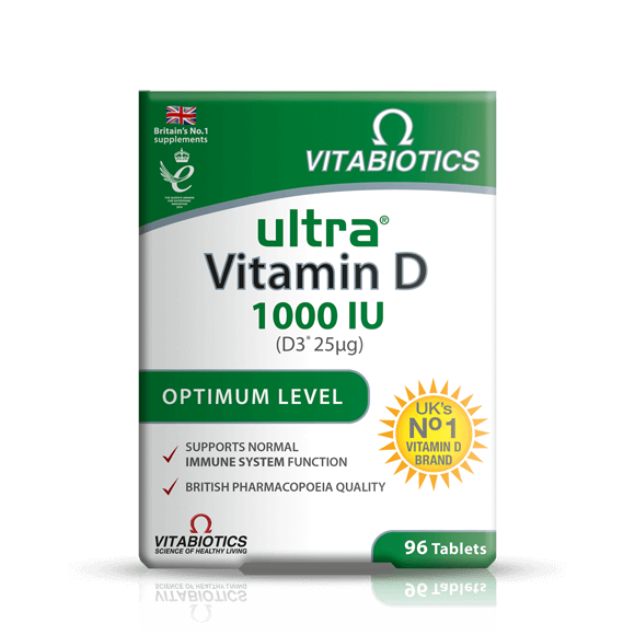 Ultra Vitamin D3 1000IU Tablets 96's