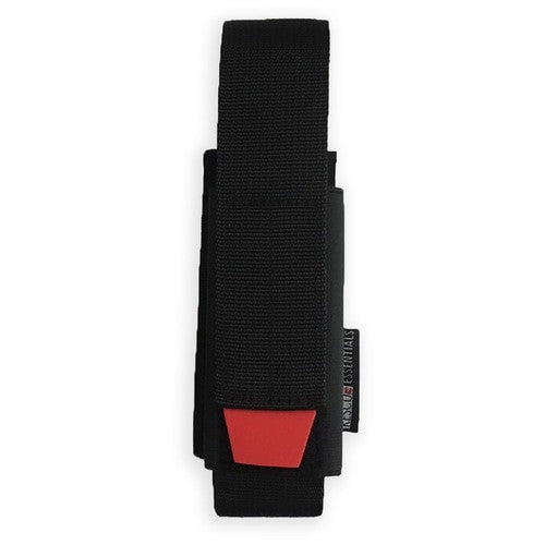 Black with Red Tab