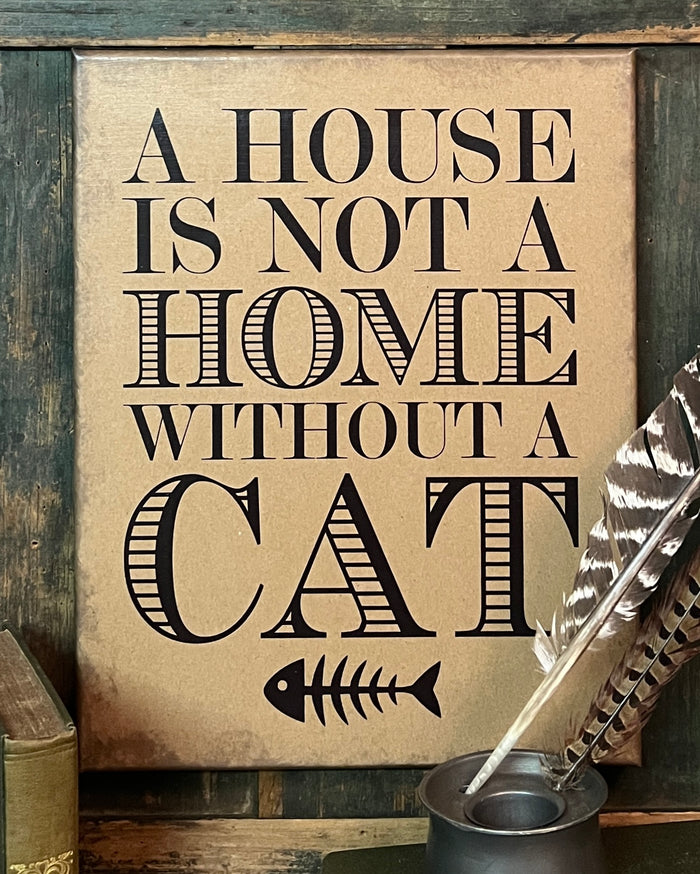 VBD-34 "House Home Cat" Canvas Print