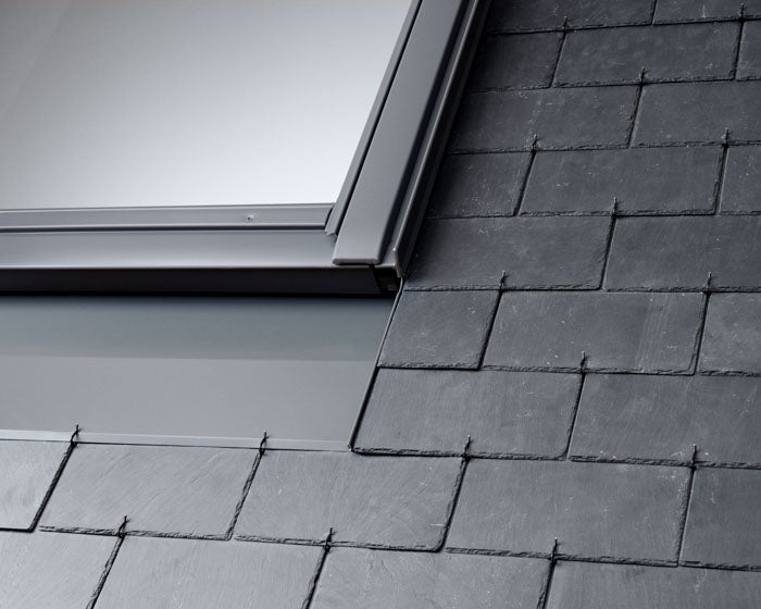 Velux Pro+ EDN MK04 2000 Single Slate Flashing With BDX Insulation - Recessed - Grey - 78x98cm