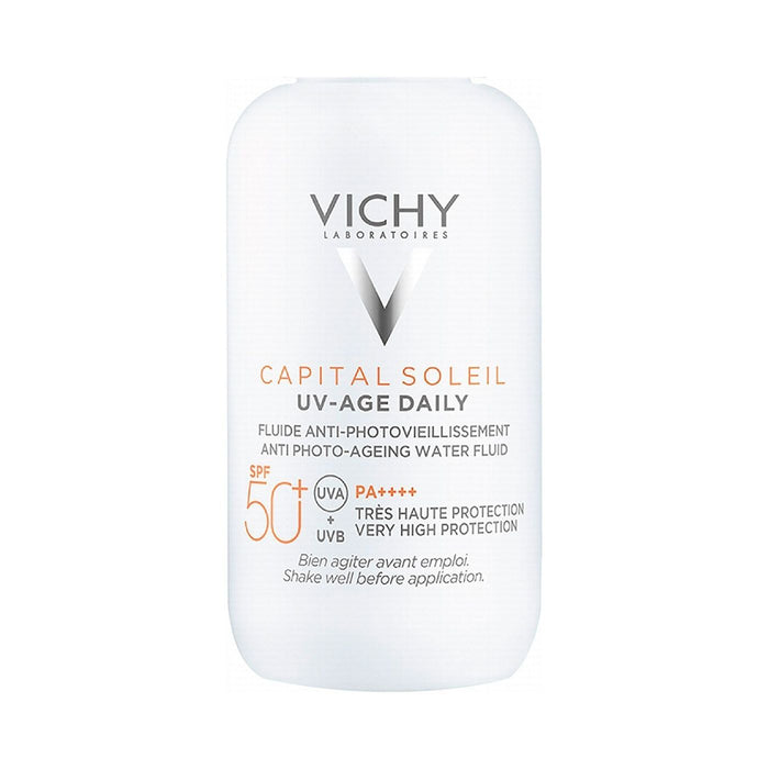 Vichy Capital Soleil UV - Age Anti Ageing Sunscreen SPF 50+ with Niacinamide, 40ml - Makkah Pharmacy