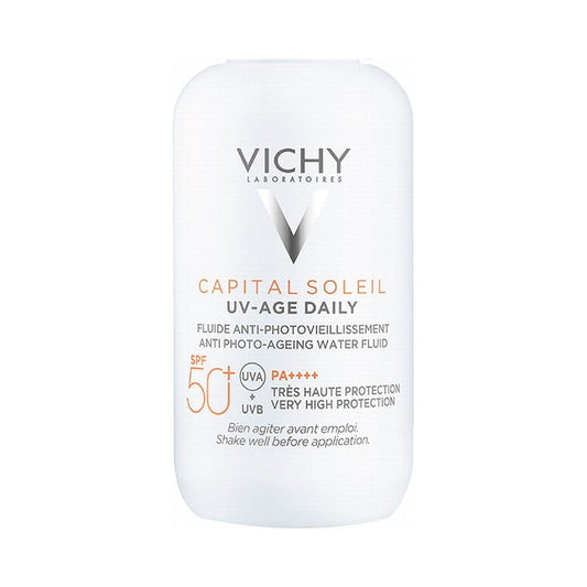Vichy Capital Soleil UV - Age Anti Ageing Sunscreen SPF 50+ with Niacinamide, 40ml - Makkah Pharmacy