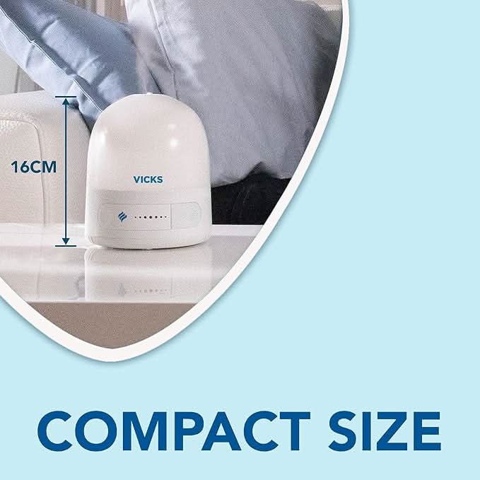 Vicks Personal Cool Mist Ultrasonic Humidifier VUL510