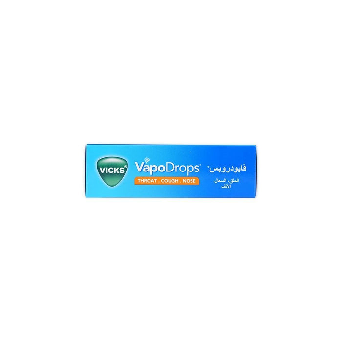 Vicks VapoDrops Orange Menthol Lozenges, 36x2.5g - Makkah Pharmacy