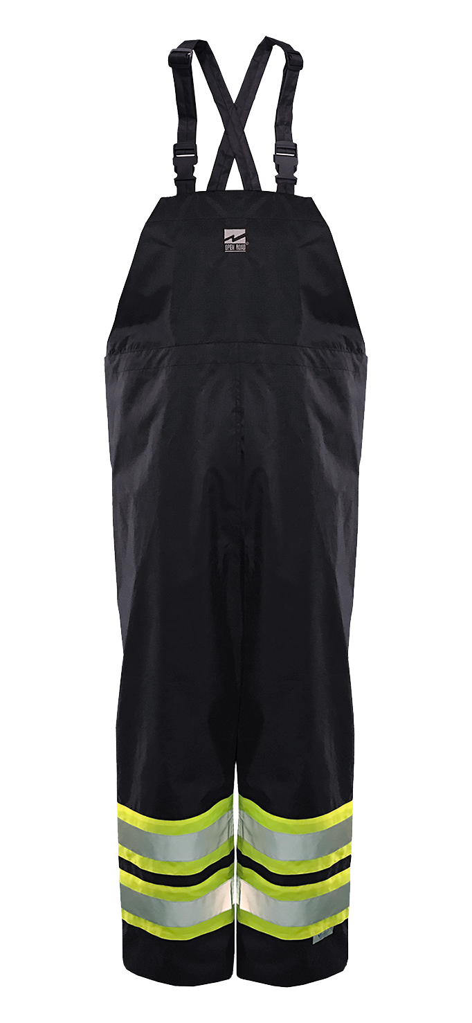 Viking Men's Open Road® Bib Pant Rainwear Viking Black 2XL Reg