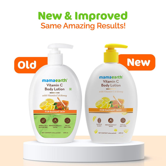Vitamin C Body Lotion with Vitamin C and Honey for Radiant Skin - 400 ml