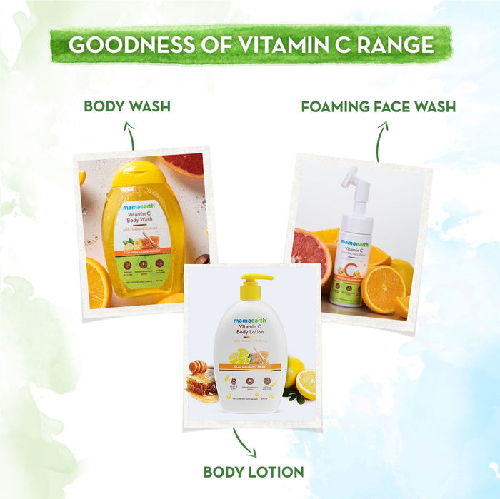 Vitamin C Body Lotion with Vitamin C and Honey for Radiant Skin - 400 ml