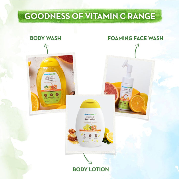Vitamin C Body Lotion with Vitamin C & Honey for Radiant Skin – 200 ml