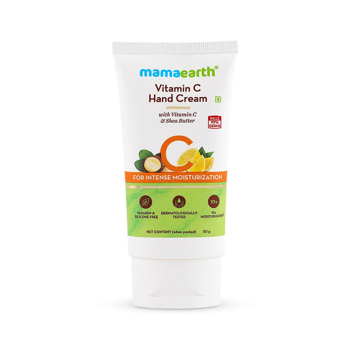 mamaearth vitamin c hand cream for skin