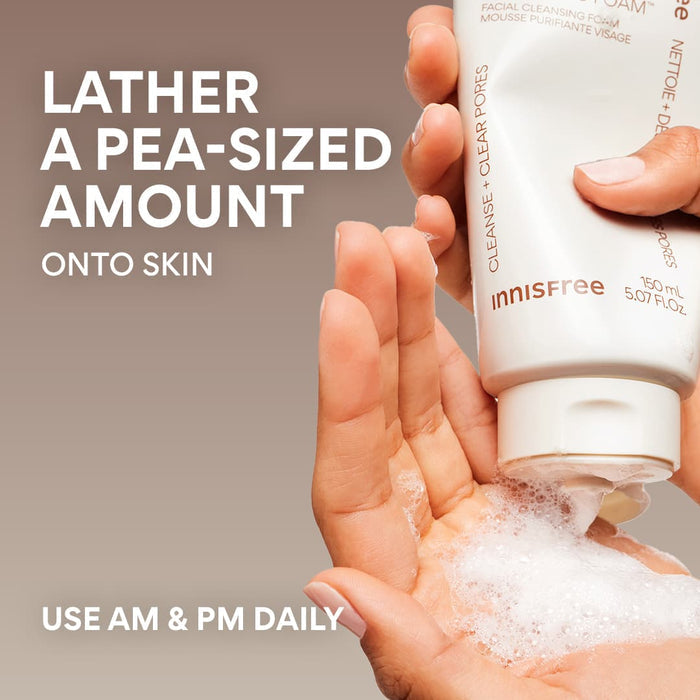 Volcanic BHA Pore Cleansing Foam how to apply