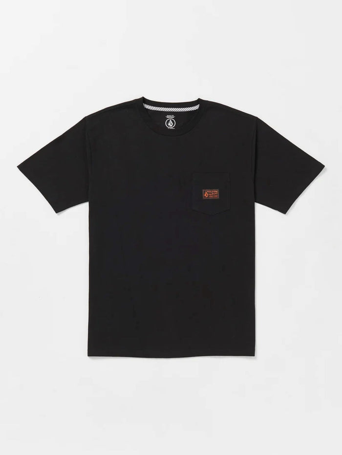 Volcom Men's Certifico Logo Pocket Short Sleeve T-Shirt T-Shirts Volcom