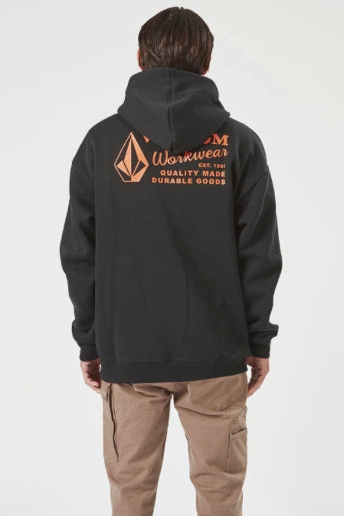 Volcom Men's Logo Graphic Fleece Pullover Hoodie Sweatshirts & Hoodies Volcom