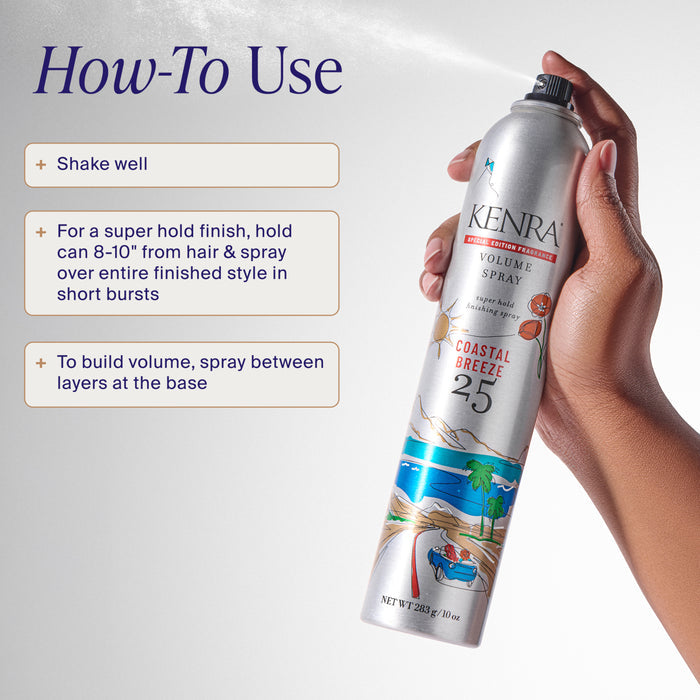 Volume Spray 25 Coastal Breeze
