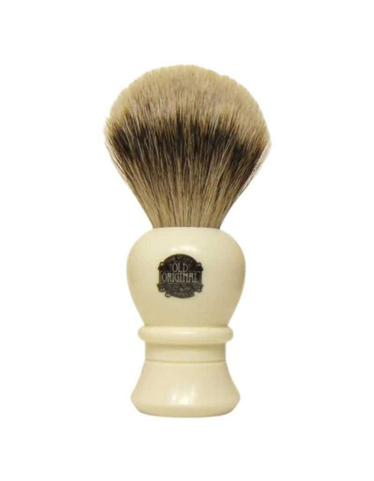 Vulfix 2235S Super Badger shaving brush with faux ivory handle
