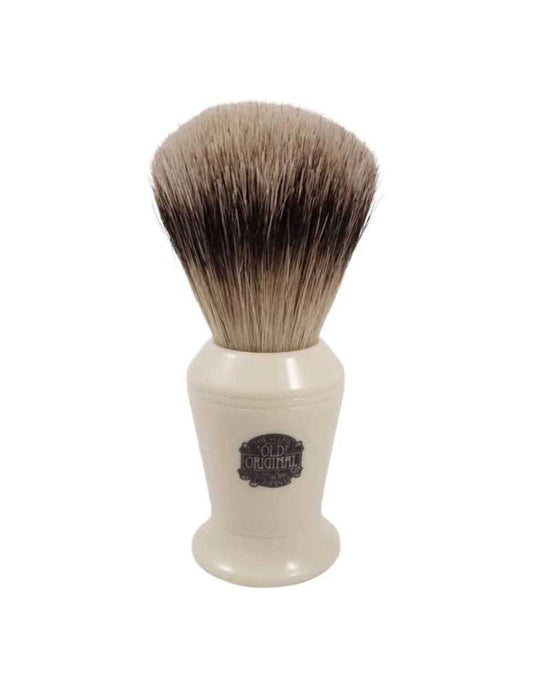 Vulfix No. 376 Super Badger shaving brush with faux ivory handle