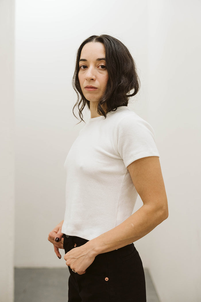 Washed White Isola Tee
