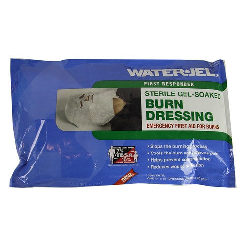 Burn Dressing (face), front of packaging