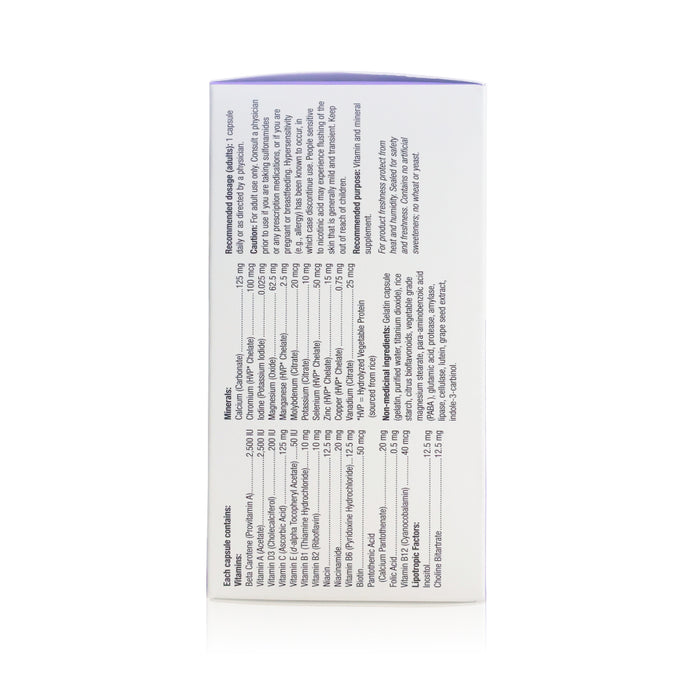 Webber Naturals MultiSure Women 50+ – 60 Vegetarian Capsules Webber Naturals