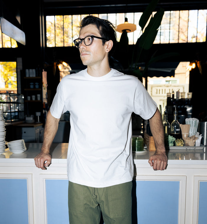 White Archive Tee