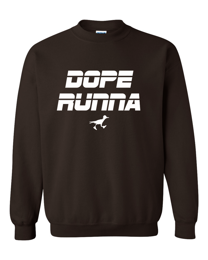 Win The Race - Crewneck - Chocolate / White