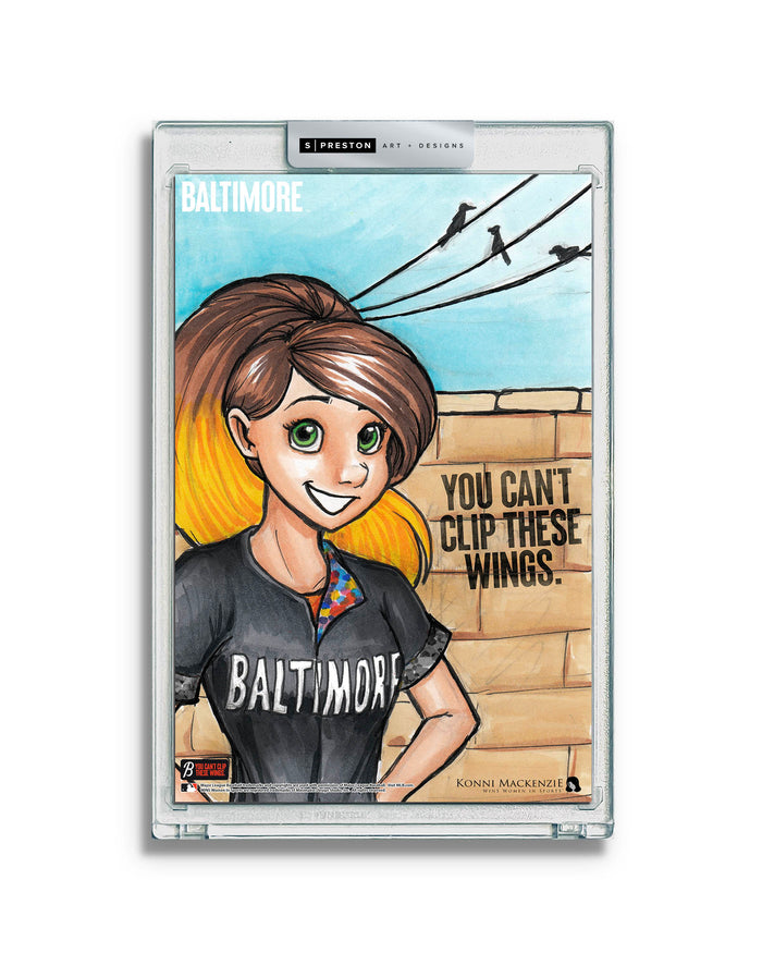 WinS® Baltimore Orioles City Connect - Konni Mackenzie Art Slab