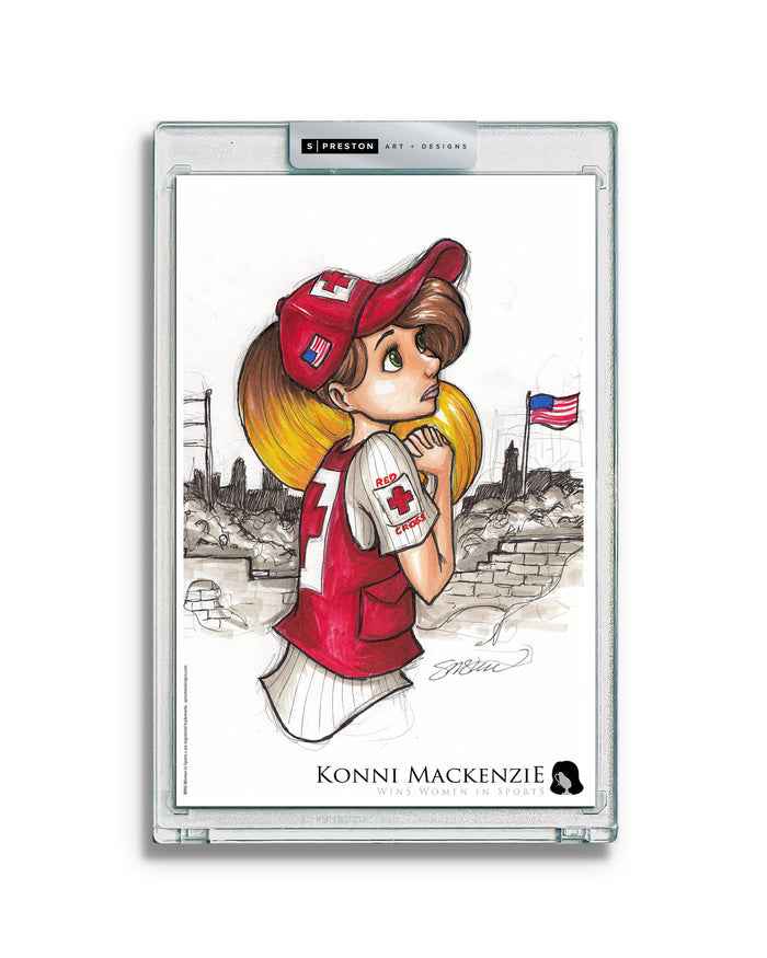 WinS® Konni Mackenzie Red Cross Limited Edition Art Slab