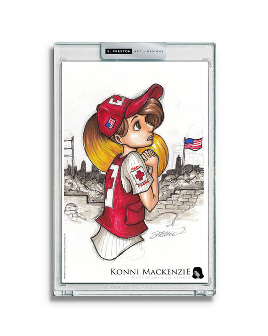 WinS® Konni Mackenzie Red Cross Limited Edition Art Slab