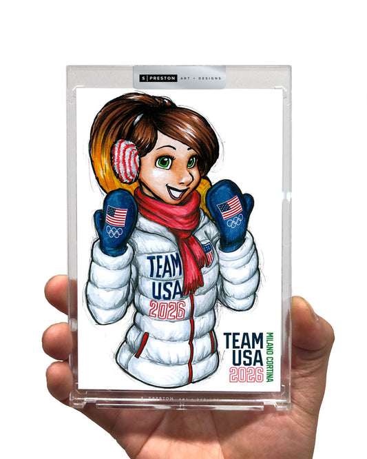 WinS® Konni Mackenzie TEAM USA 2026 Art Print