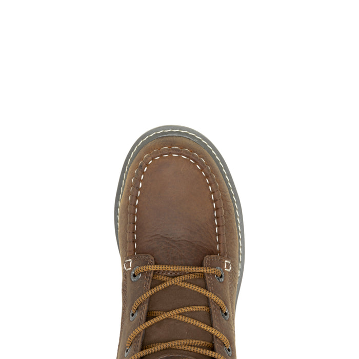 Wolverine Women's Trade Wedge 6" Moc-Toe Steel Toe Work Boot Work Boots Wolverine