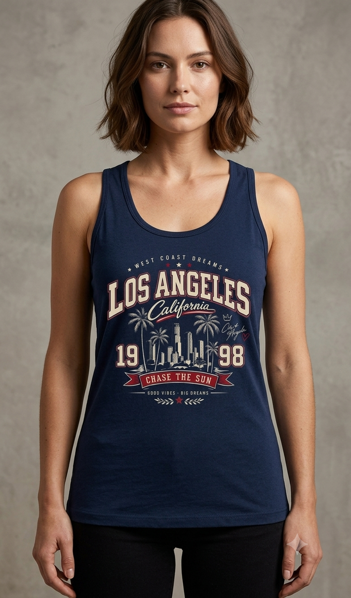 Women's 180 GSM Cotton Tank Top | ZEYRAVO product image
