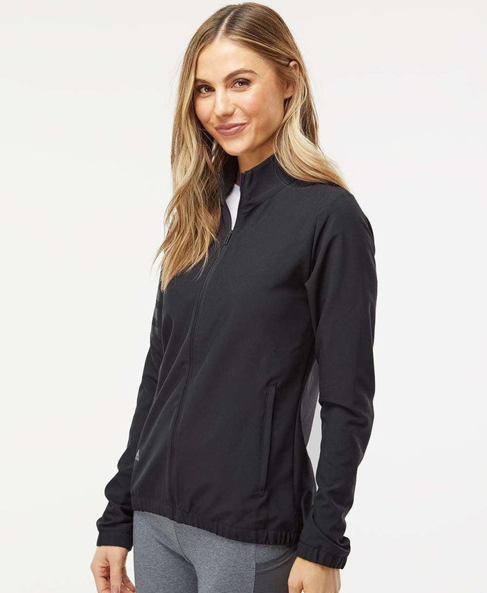 no-logo Adidas Ladies 3-Stripes Jacket-Outerwear-Adidas-Thread Logic