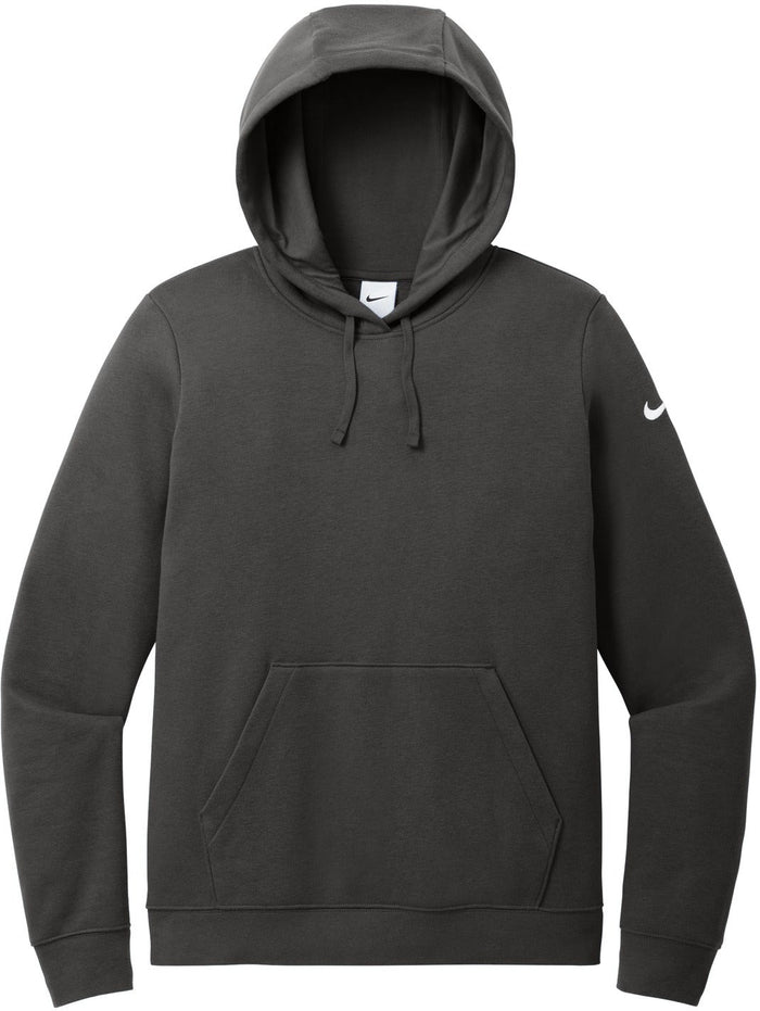 Nike Women's Club Fleece Sleeve Swoosh Pullover Hoodie
