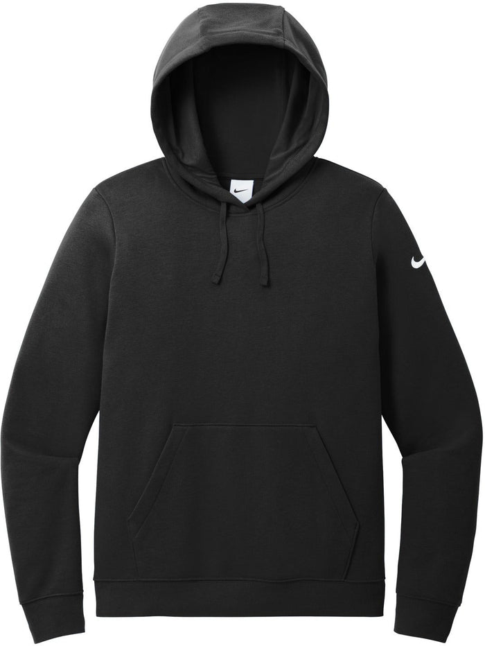 Nike Women's Club Fleece Sleeve Swoosh Pullover Hoodie