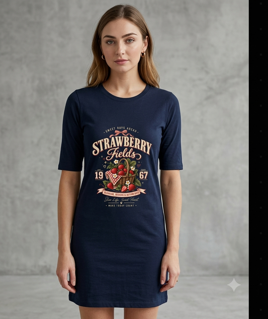 Women's Cotton T-Shirt Dress | ZEYRAVO product image